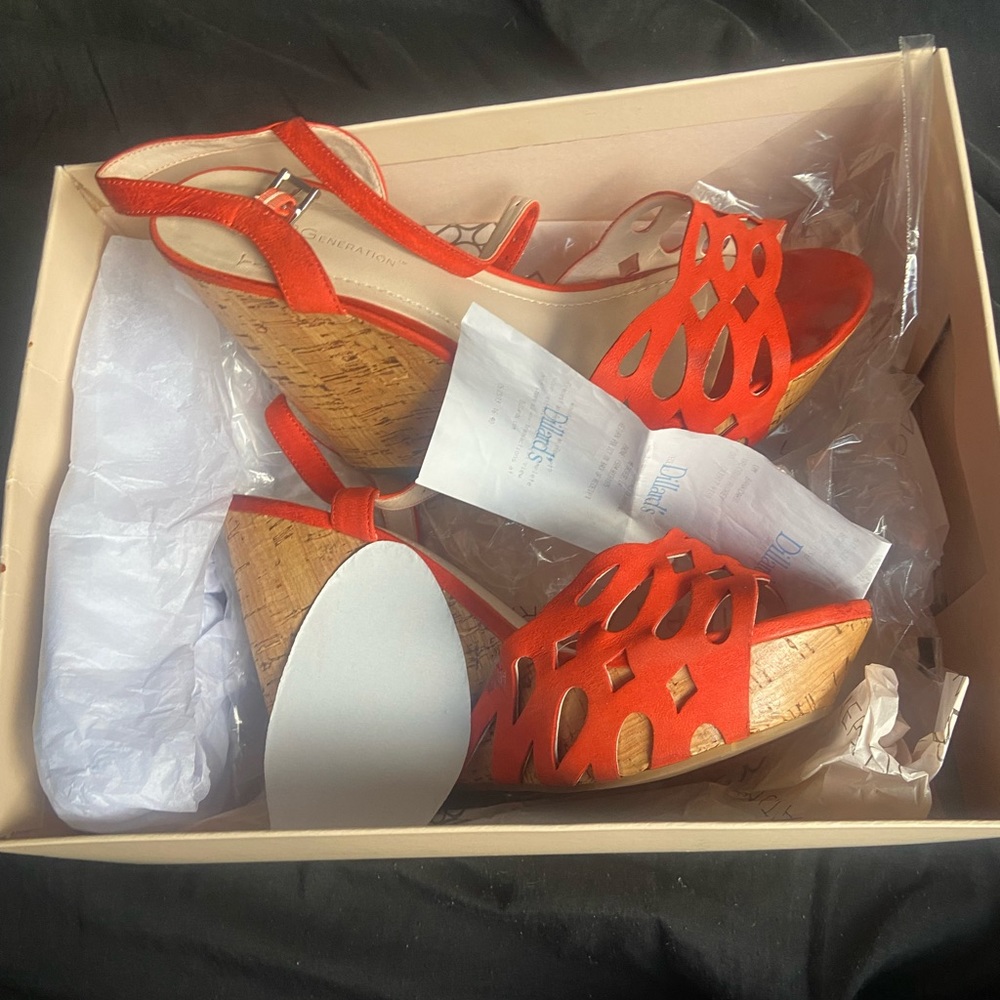 Wedge heels